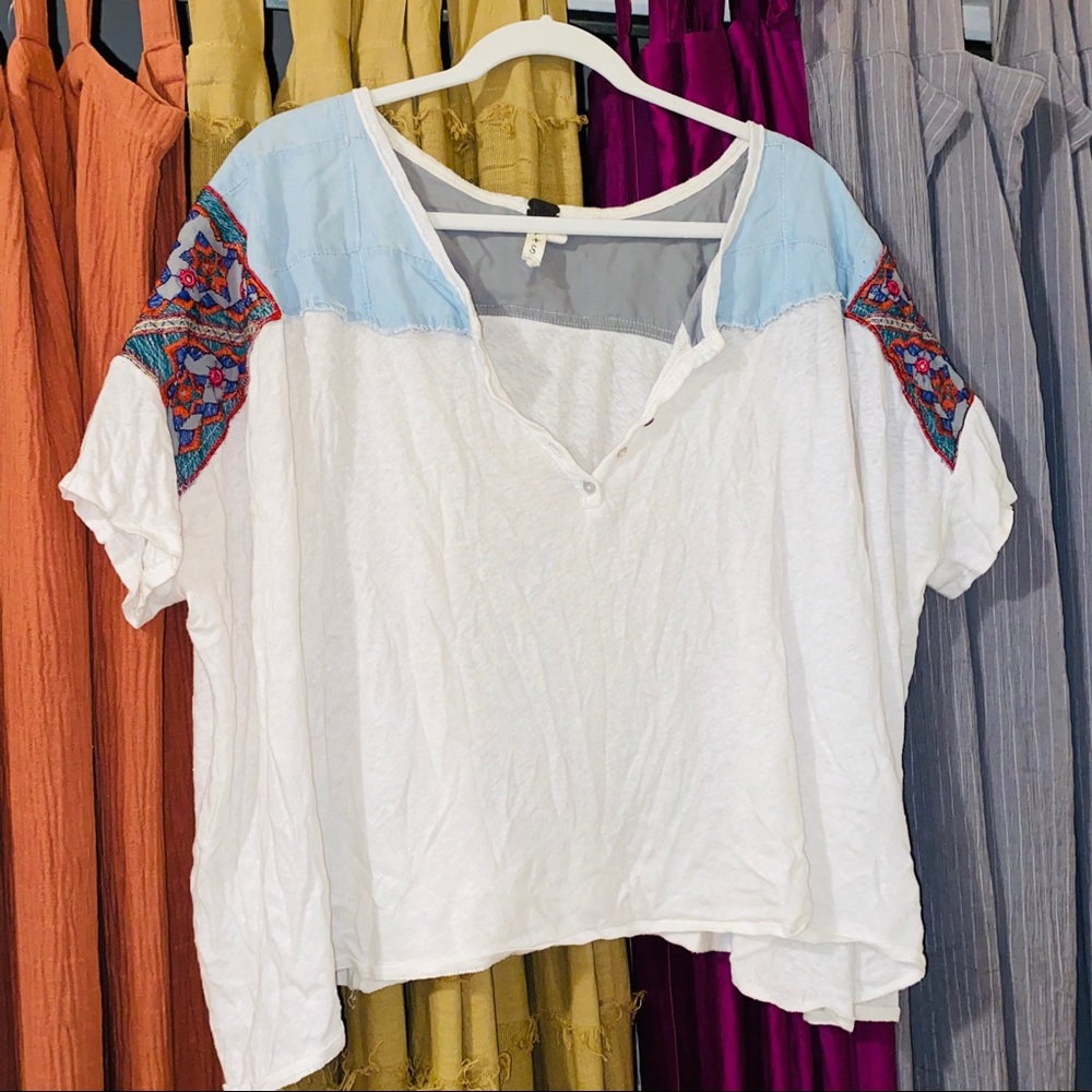 Embroidered FP Top 💕❤️